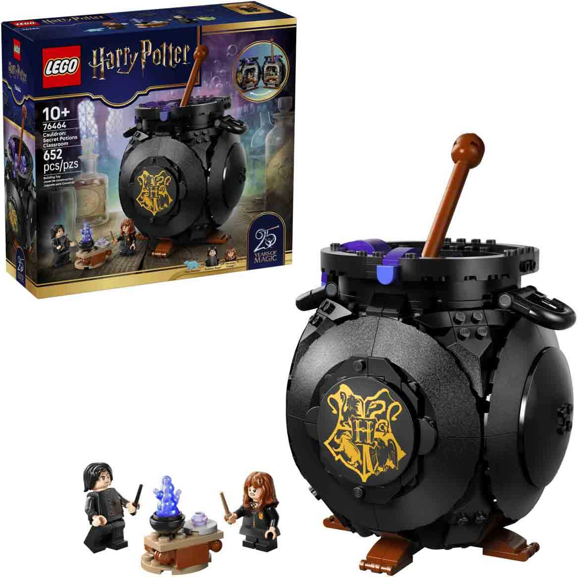 lego harry potter caldero aula de pociones secretas (lego - 76464)