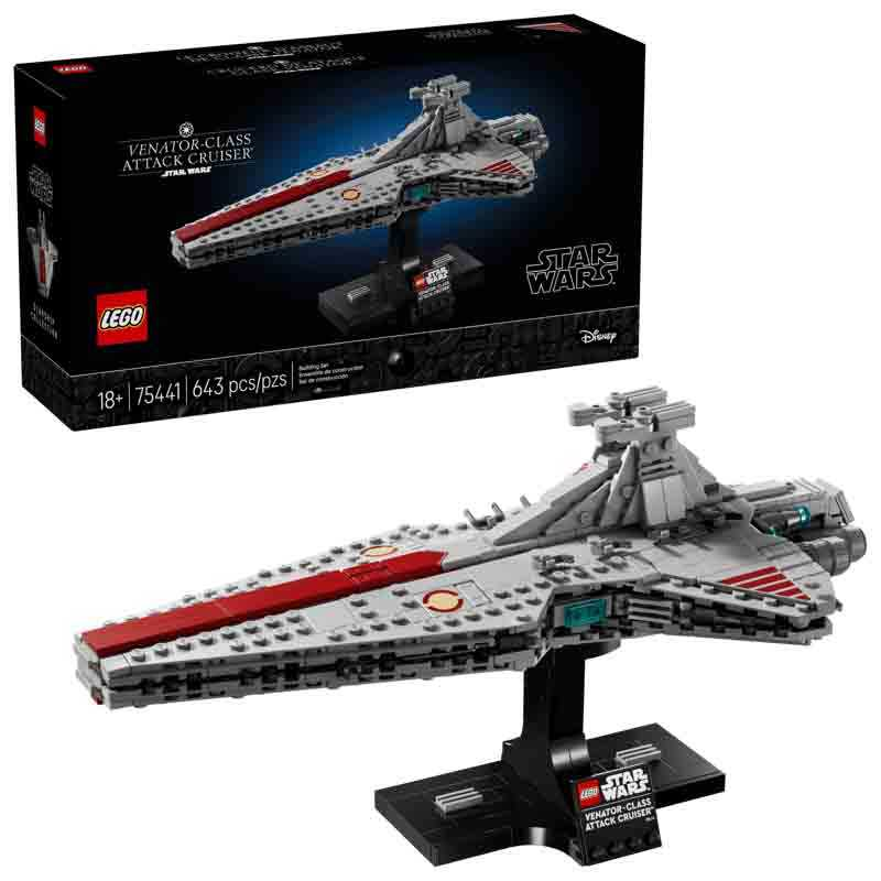lego star wars crucero de ataque clase venator (lego - 75441)