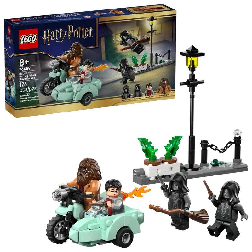lego harry potter hagrid y harry huida de privet (lego - 76459)