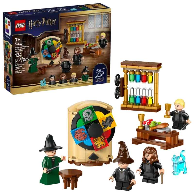 lego harry potter ceremonia del sombrero seleccion (lego - 76460)