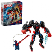 lego marvel armadura robotica de miles morales vs spiderman 2099 (lego - 76337)