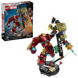 lego marvel batalla legendaria hulkbuster vs hulk (lego - 76343)
