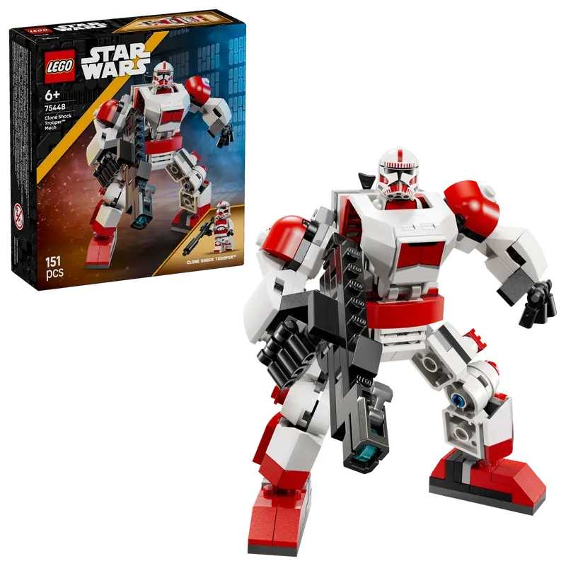 lego star wars meca de soldado clon de choque (lego - 75448)