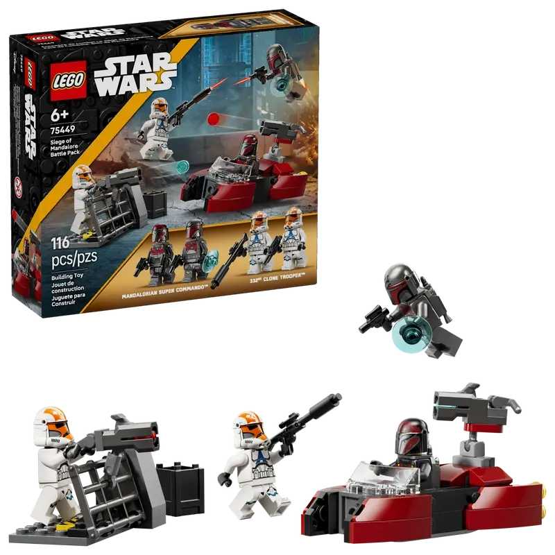lego star wars asedio de mandalore (lego - 75449)