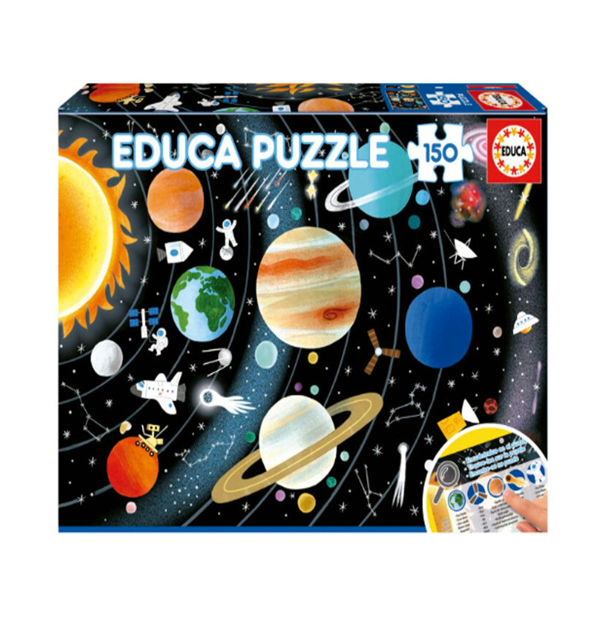 puzzle 150 piezas sistema solar (educa - 19584)