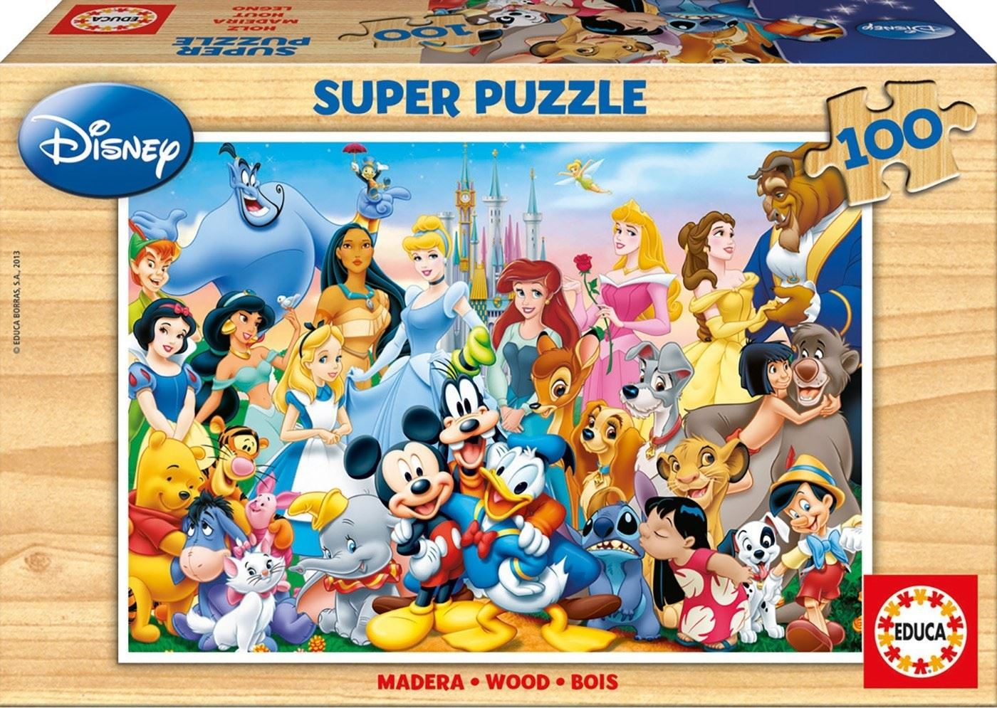 puzzle 100 maravilloso mundo disney (educa -12002) puzzle 100 maravilloso mundo disney (educa -12002)