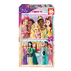puzzle 2x100 pzas disney princess  (educa - 19298)