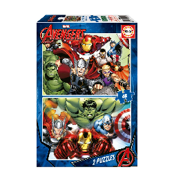 puzzle 2x48 piezas avengers (educa - 15932)