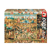 puzzle 2000 piezas el jardin las delicias (educa - 18505)