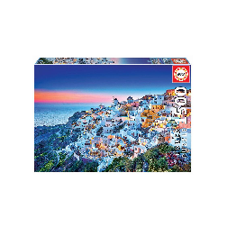 puzzle 1500 pzas santorini, grecia (educa -19040)