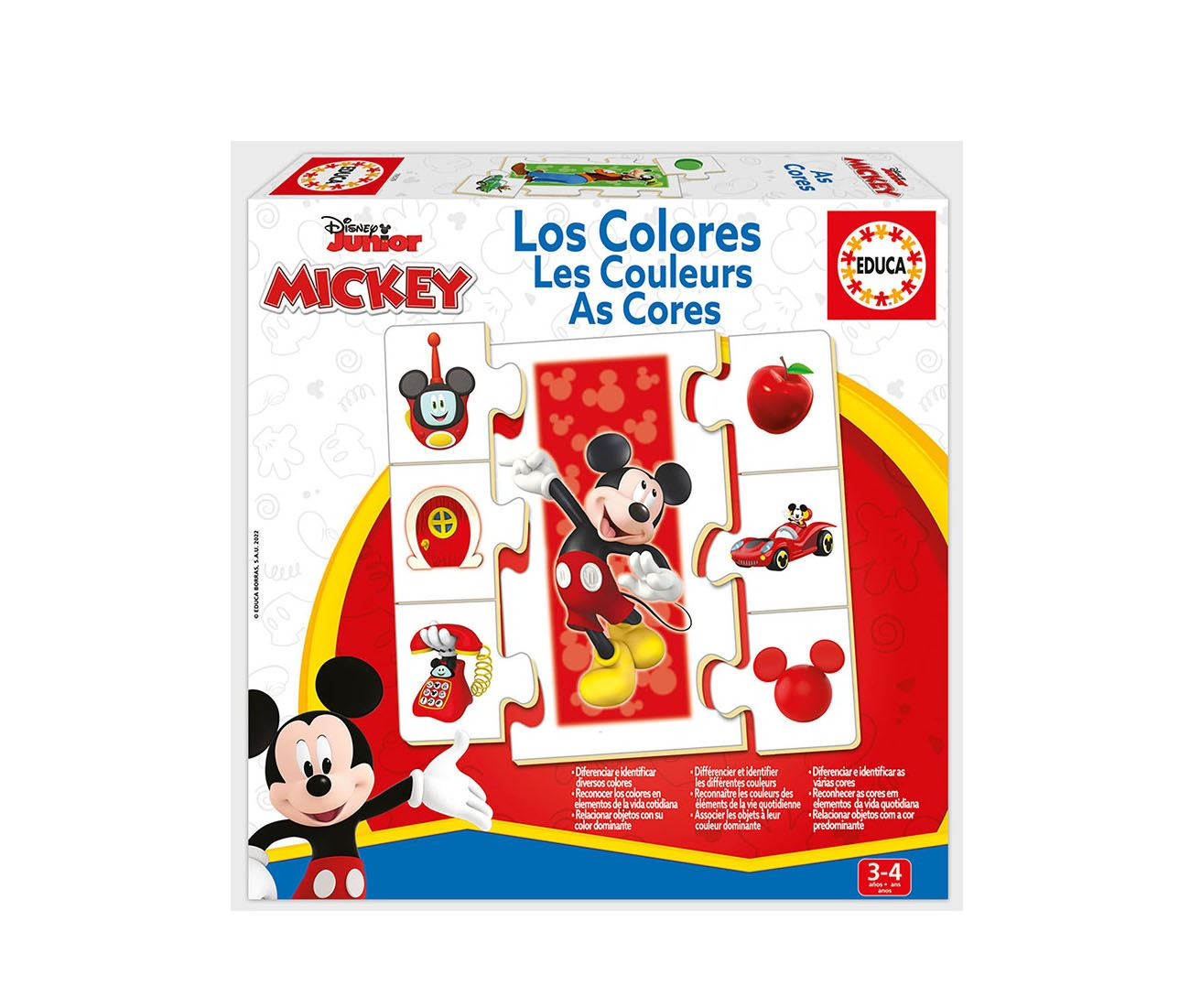 aprendo los colores mickey & friends (educa - 19329)