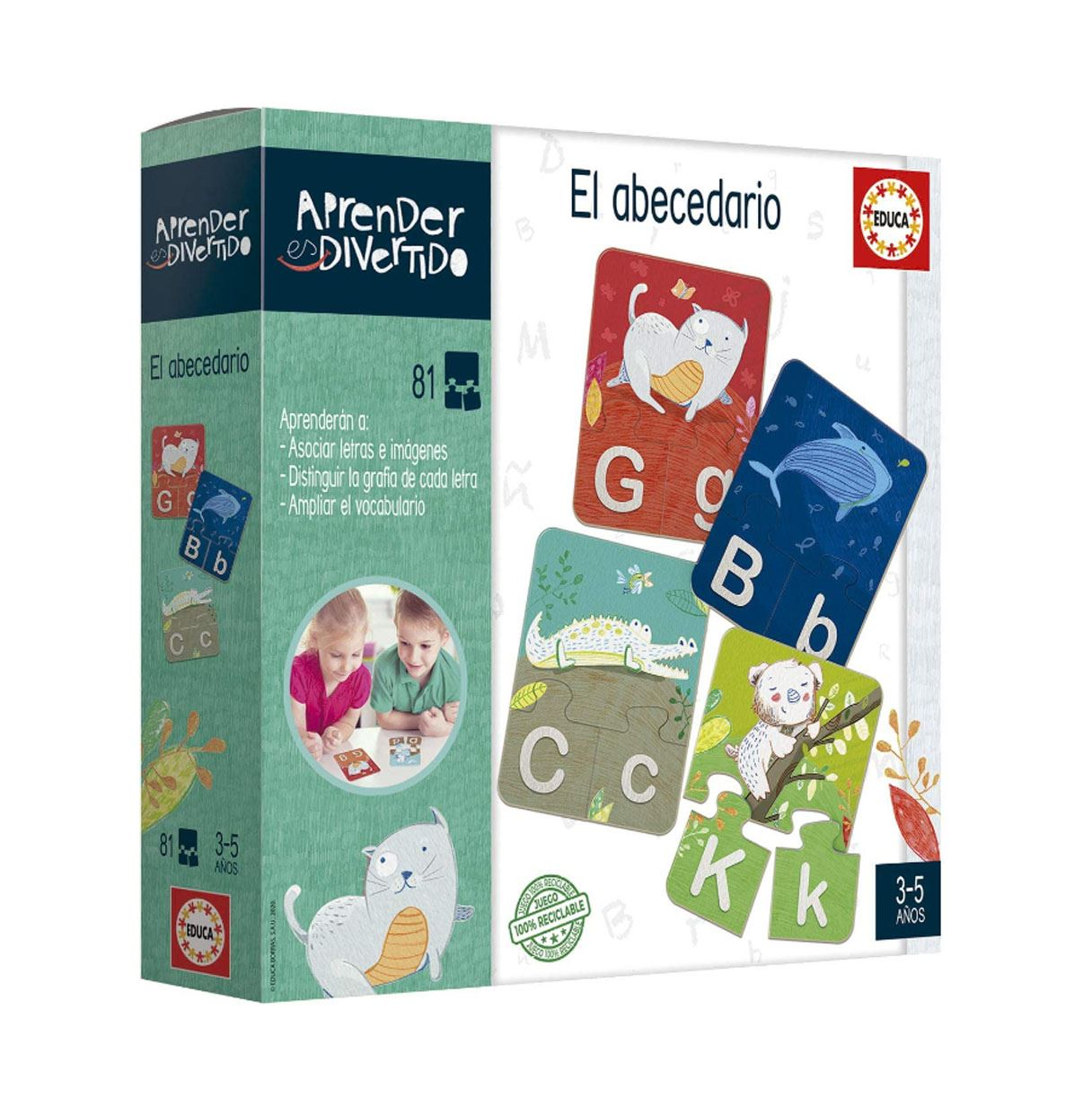aprender es divertido el abecedario ( educa - 18696) aprender es divertido el abecedario ( educa - 18696)