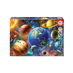 puzzle 500 piezas sistema solar (educa - 18449)