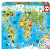 puzzle 150 mapamundi animales (educa - 18115) puzzle 150 mapamundi animales (educa - 18115)