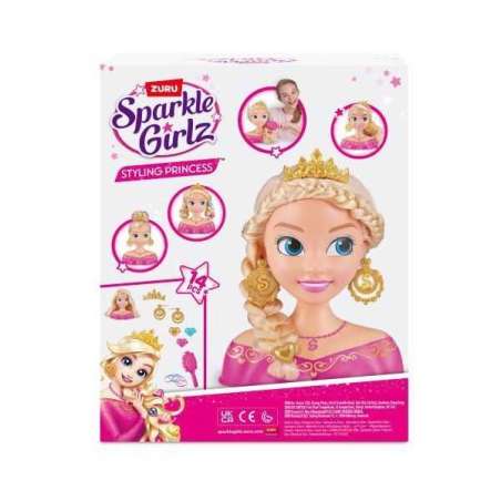 zuru sparkle girlz busto muÑeca basico (zuru - 10097)