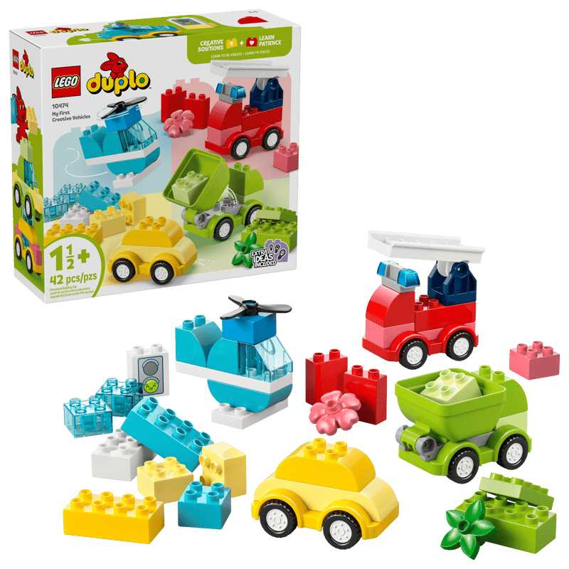 lego duplo vehiculos creativos (lego - 10474)