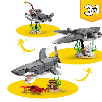 lego creator feroz tiburon con cofre del tesoro (lego - 31381)