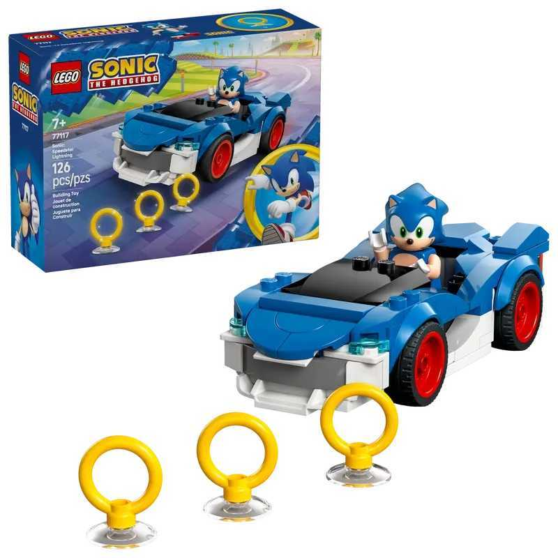 lego sonic speedster lightning (lego - 77117)