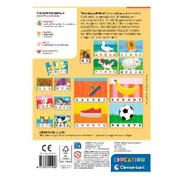 clementoni education letras y palabras (clementoni - 55595)