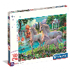 puzzle 180 pzas super unicornios en la cascada (clementoni - 29794) puzzle 180 pzas super unicornios en la cascada (clementoni - 29794)