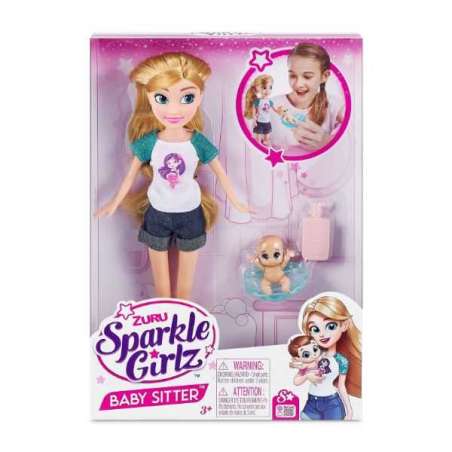 zuru sparkle girlz muÑeca cuiadadora (zuru - 10064)