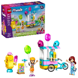 lego friends puesto de helados y globos