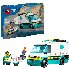 lego city ambulancia de emergencias (lego - 60451)