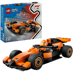 lego city f1 piloto con coche maclaren (lego - 60442)