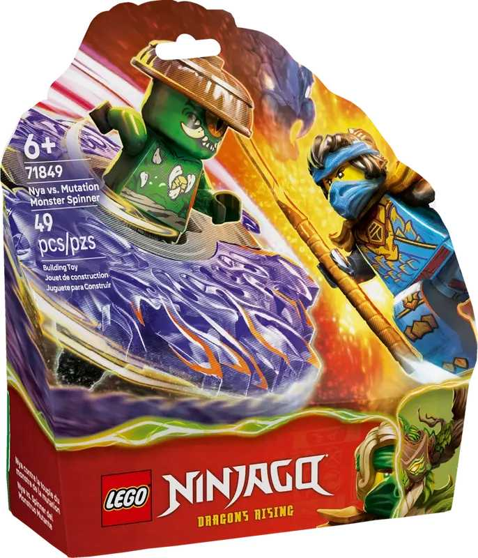 lego ninjago nya vs spinner del monstruo mutante (lego - 71849)