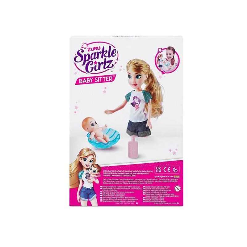 zuru sparkle girlz muÑeca cuiadadora (zuru - 10064)