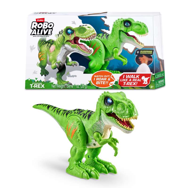 zuru robo alive t-rex electronico (zuru - 7127)
