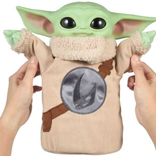 star wars peluche grogu 30 cm (mattel - jkn44)