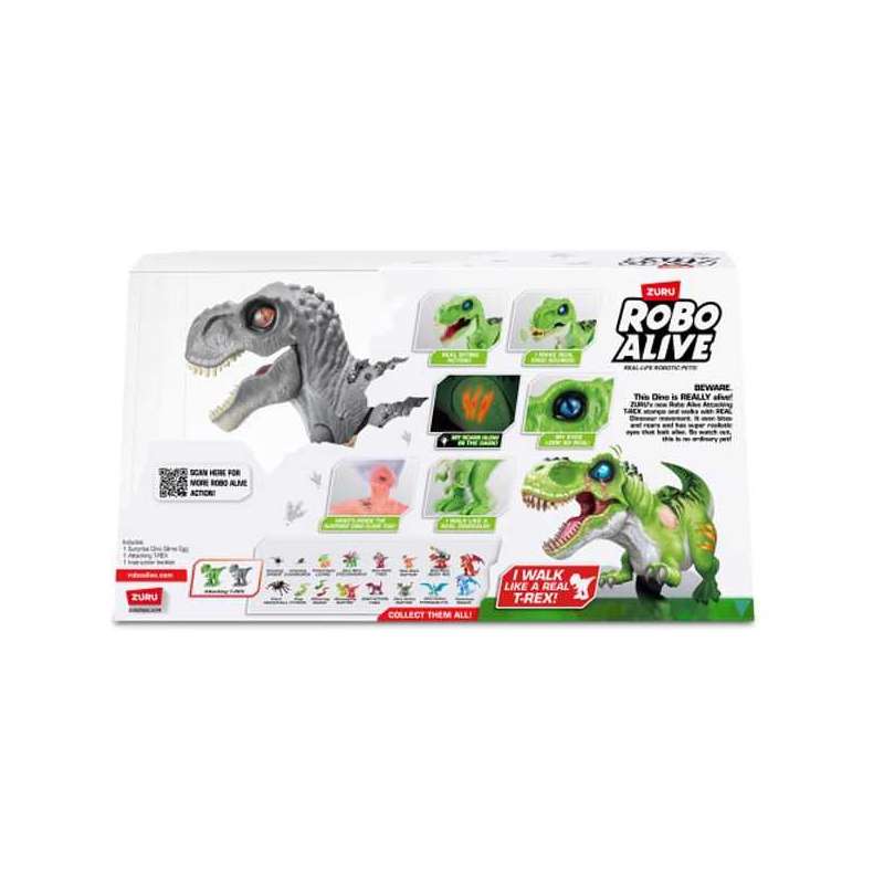 zuru robo alive t-rex electronico (zuru - 7127)