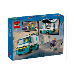 lego city ambulancia de emergencias (lego - 60451)