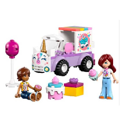 lego friends coche unicornio de reparto de pasteles (lego - 42675)