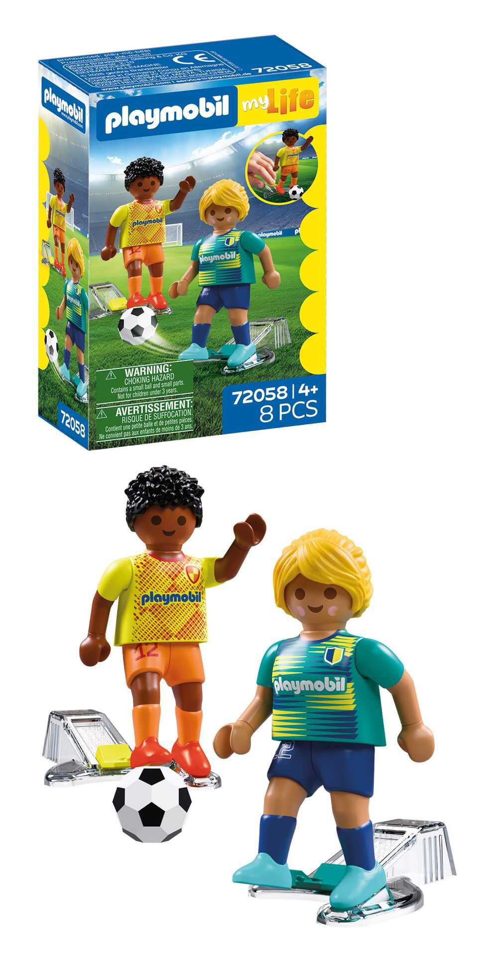 playmobil jugadores de futbol (playmobil - 72058) playmobil jugadores de futbol (playmobil - 72058)