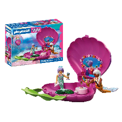 playmobil bolso de concha con sirena (playmobil - 72105)