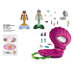 playmobil bolso de concha con sirena (playmobil - 72105)
