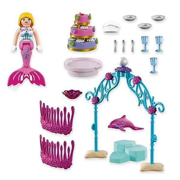 playmobil banquete de boda bajo el mar (playmobil - 72108)