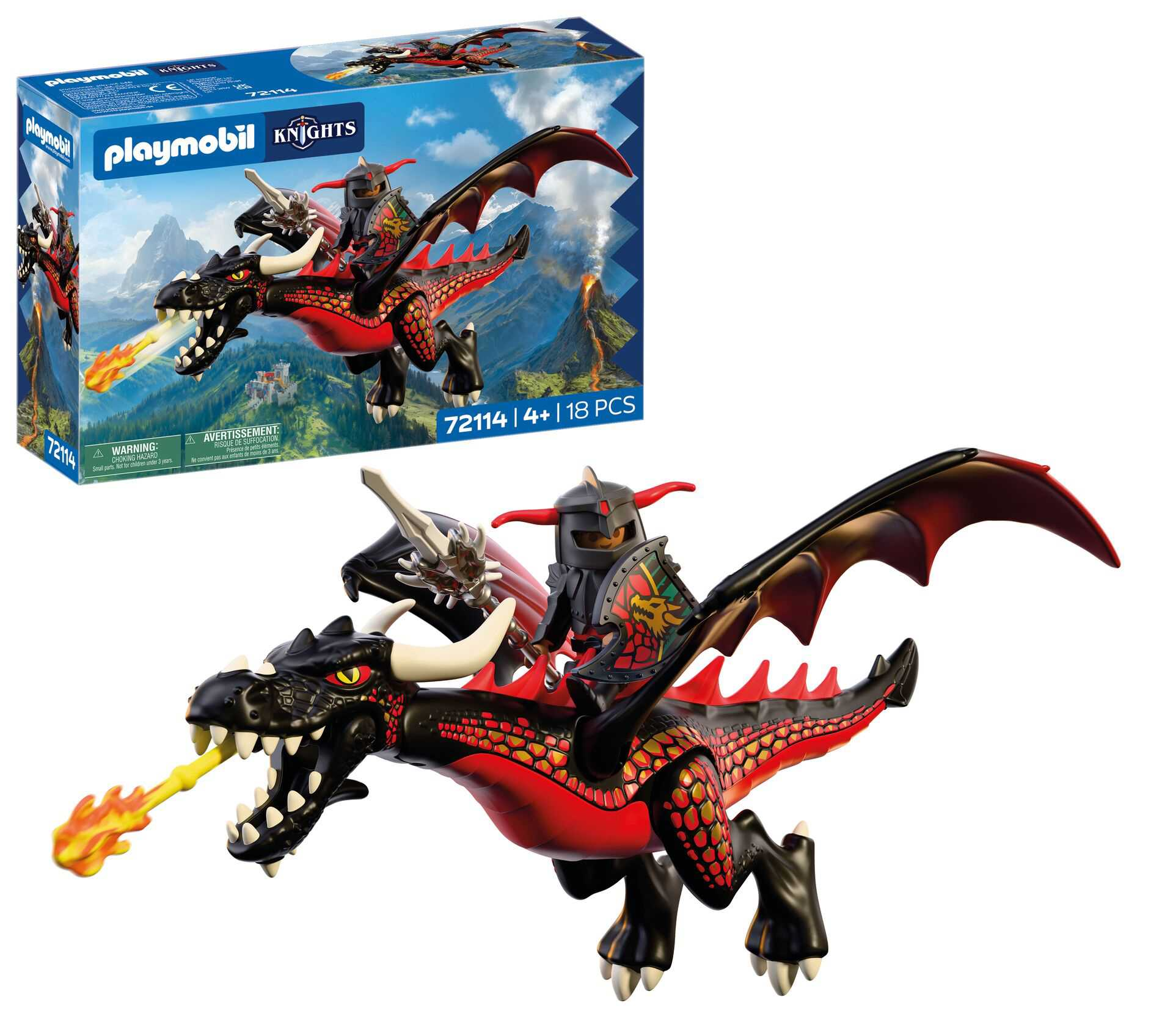 playmobil dragon negro (playmobil - 72114)