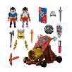 playmobil caÑon de fuego de caballeros leon (playmobil - 721159)