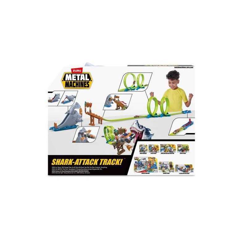 zuru metal machines pista tiburon playset (zuru - 6760) zuru metal machines pista tiburon playset (zuru - 6760)