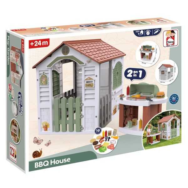 casa con barbacoa 2 en 1 (fdj ninco - 89705) casa con barbacoa 2 en 1 (fdj ninco - 89705)