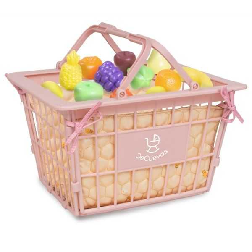 honey carro compra portabebe con set de 12 frutas (decuevas toys - 52170)