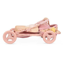honey coche de muÑeca plegable con sombrilla y bolso hasta 48 cm (decuevas toys - 85070)