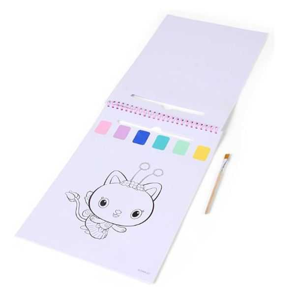 gabbys dollhouse libro dibujo acuarelas (new import - gd24355)
