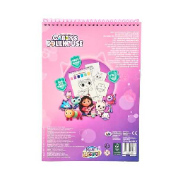 gabbys dollhouse libro dibujo acuarelas (new import - gd24355)