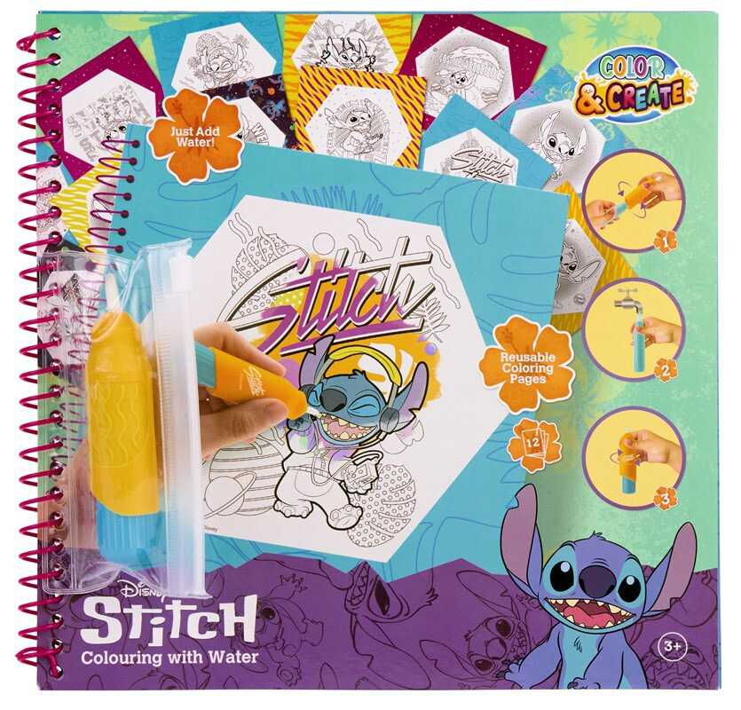 lilo & stitch pinta con agua xl (new import - st252390)