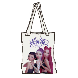 k-pop las guerreras bolsa tela algodon (new import - nw1755)
