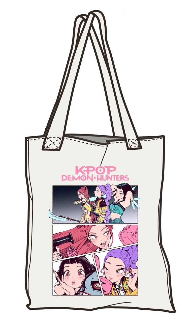 k-pop las guerreras bolsa tela algodon (new import - nw1756)